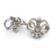 Boucles d'oreilles Boucles d'oreilles en platine avec diamants 58 Facettes