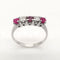 Bague 54 Bague en or 18 carats, rubis et diamants 58 Facettes