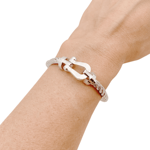 Bracelet Bracelet Fred, "Force 10", or blanc, acier. 58 Facettes 34775