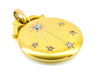 Pendentif Pendentif ouvrant porte photo or jaune et 6 diamants 58 Facettes AB468