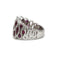 Bague 54 Bague "Wave" Rubis & Diamants - WASKOLL Paris 58 Facettes 250229R