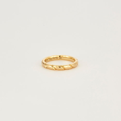 Bague 48 CHAUMET - Bague Torsade Diamant 58 Facettes