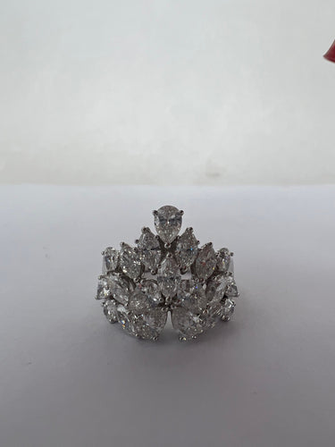 Bague 53.5 Bague cocktail fantaisie diamant 58 Facettes RNG-118