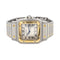 Montre Cartier Montre Santos Acier, Or jaune Spinelle 58 Facettes 3941445RV