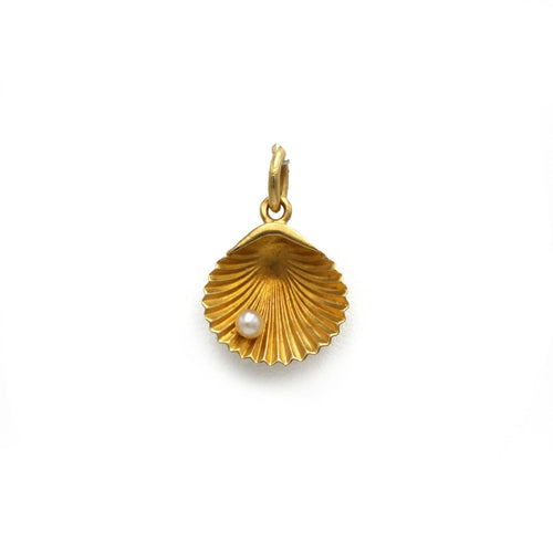 Pendentif Pendentif Coquillage - Or et Perle 58 Facettes 250361R