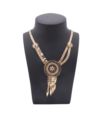 Collier Collier Saphirs en Soirée Or rose 18K Rubis 58 Facettes BO220326/SAPHIRSENSOIREE1960