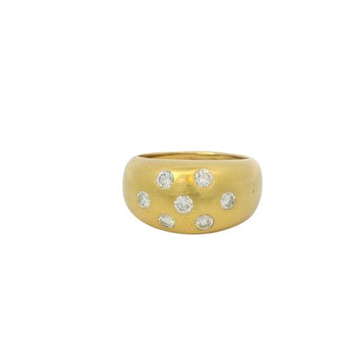Bague 54 Bague gitane en diamant victorien 58 Facettes