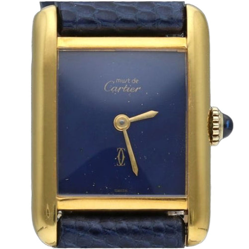 Montre Cartier Montre Tank Vermeil 58 Facettes MT42363