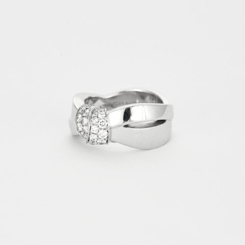 Bague 53 CHAUMET - Bague Liens Séduction en or blanc et diamants 58 Facettes