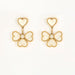 Boucles d'oreilles VAN CLEEF & ARPELS – Paire de pendants d’oreilles en or jaune 58 Facettes