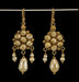 Boucles d'oreilles en or et perles anciennes 58 Facettes 7582