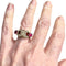Bague 55.5 Bague en or, diamants et rubis de style Chevalier 58 Facettes Q52B