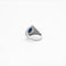 Bague 45 Bague bandeau or gris avec saphir et diamants 58 Facettes 240066