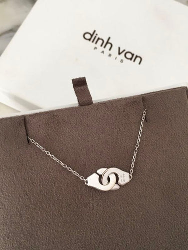 DINH VAN - Bracelet menottes en or blanc 58 Facettes