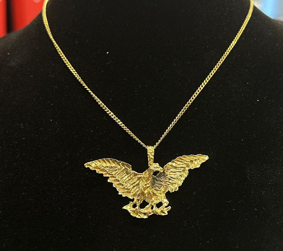 Pendentif Pendentif aigle or jaune 58 Facettes LP699/3