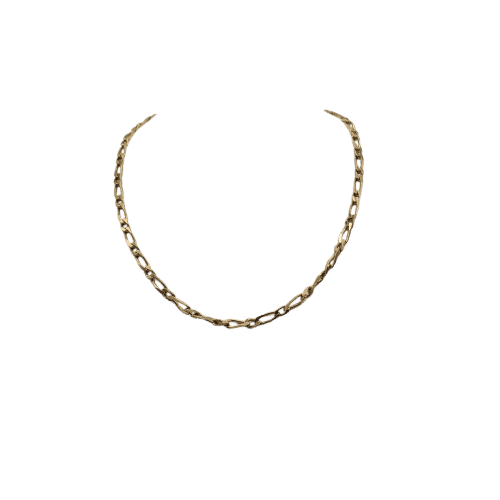 Collier Chaine or jaune 18 carats 58 Facettes