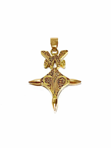Pendentif Pendentif Croix du Sud or rose 58 Facettes