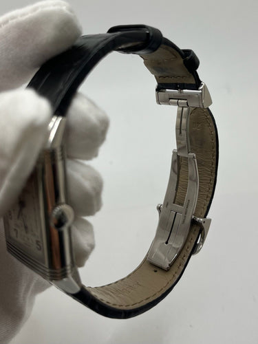 Montre Jaeger-LeCoultre Reverso Classic Small Large Small 214.8.62 Coffret complet 2017 + Boucle Déployante 58 Facettes