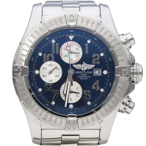 Montre Breitling Montre Super Avenger Chronographe 58 Facettes MT41058
