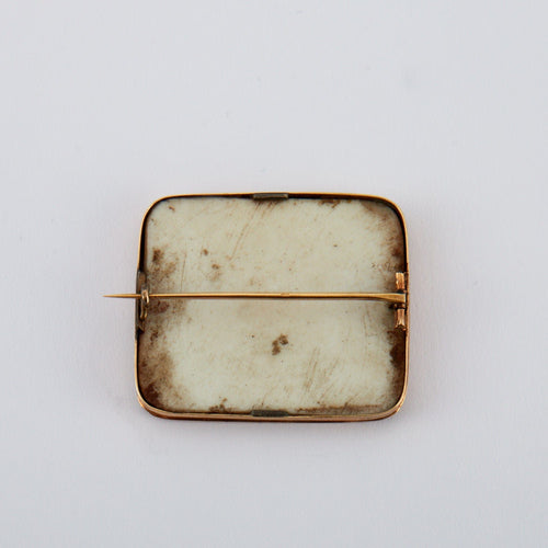 Broche Broche Miniature Vierge a l Enfant 58 Facettes