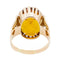 Bague 57 Bague Cocktail Or jaune Citrine 58 Facettes 2584629CN