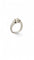 Bague 51 Bague en or blanc 18 carats trilogie de diamants 58 Facettes