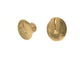 Boucles d'oreilles boucles d'oreilles DINH VAN puces punaises en or jaune 18k 3.8gr  s 58 Facettes 268999