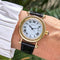 Montre Cartier Diabolo Date Large Cartier LC 18k Gold 58 Facettes