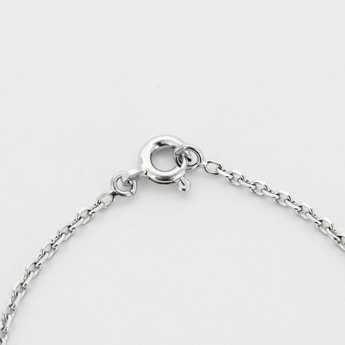 Collier Chaîne en or blanc et pendentif coeur diamants 58 Facettes ARL0760