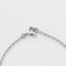 Collier Chaîne en or blanc et pendentif coeur diamants 58 Facettes ARL0760