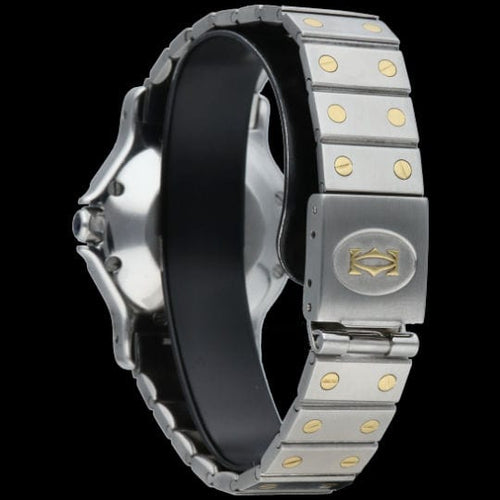 Montre Cartier Montre Santos Octagon 58 Facettes MT41452