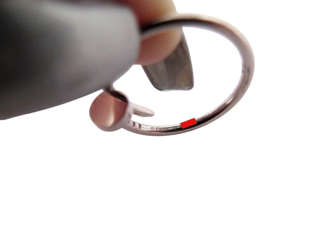 Bague 56 bague CARTIER juste un clou pm or gris 18k t 56 crb4226000 58 Facettes 268893