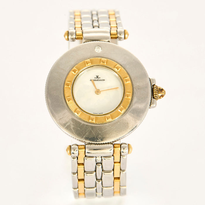 Jaeger Lecoultre - Women's gold steel watch