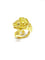 Bague 55 Bague en or jaune Dragon 58 Facettes