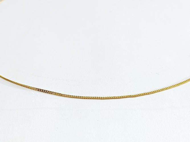 Collier Chaine Or jaune Maille Gourmette 58 Facettes