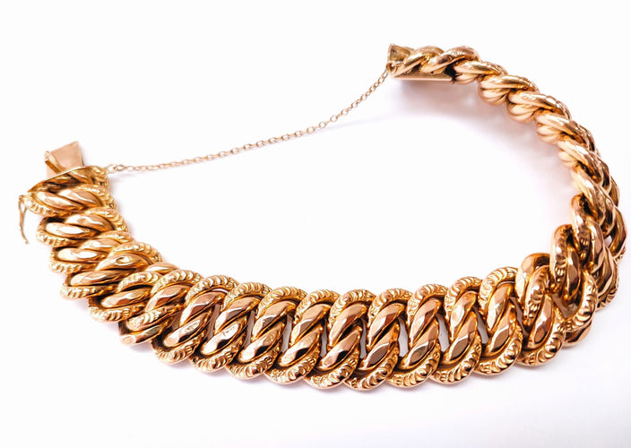 Bracelet Bracelet maille américaine 58 Facettes Bra.US.Gros-1162