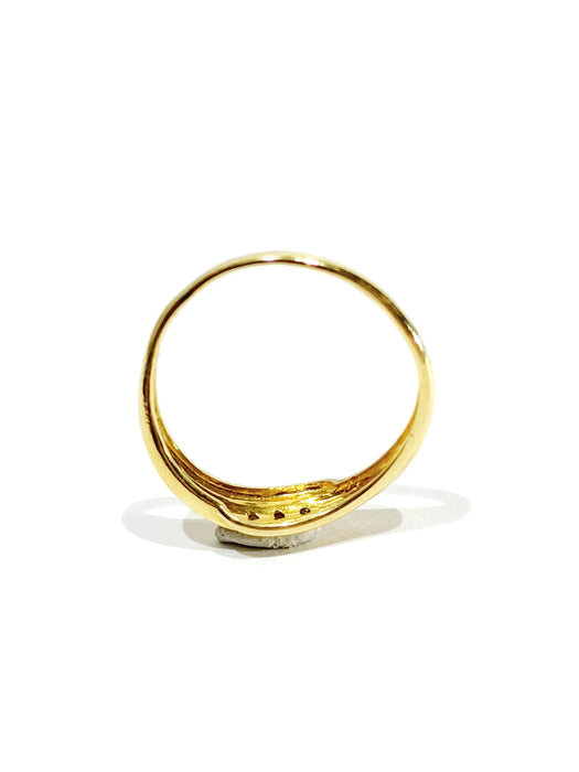 Gold-Diamant-Ring