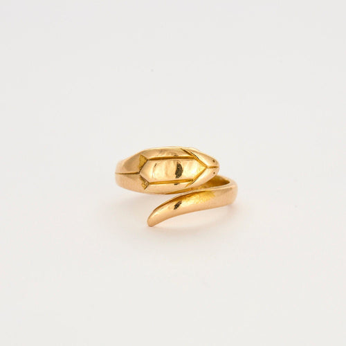 Bague Bague cobra or jaune 58 Facettes LP835/4