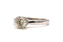 Bague 57 Bague Contemporaine or blanc sertie d'un diamant taille brillant (+- 1.25ct) 58 Facettes 23012