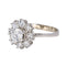 Bague 56 Bague  Marguerite  Or blanc Diamant 58 Facettes 4033242CN