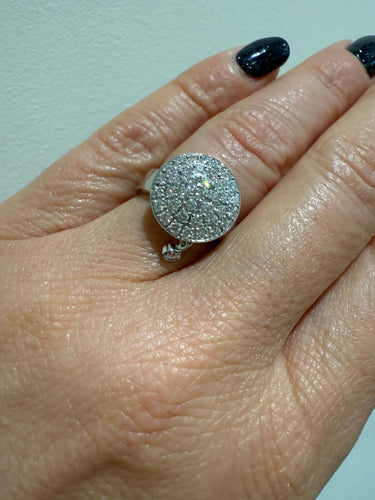 Bague MontBlanc - Bague « La Dame Blanche » Or blanc et diamants 58 Facettes 1.0001961/1