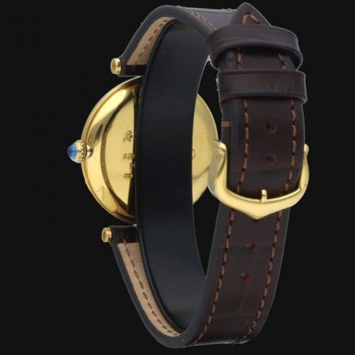 Montre Cartier Montre Must Vendome Vermeil 58 Facettes MT44362