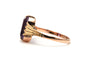 Bague 52 Bague Art Déco en or jaune sertie d'une améthyste 58 Facettes 22654
