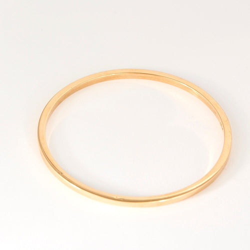 Bracelet jonc or jaune 58 Facettes M8974