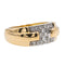 Bague 56 Bague Or jaune, Or blanc Diamant 58 Facettes 2997695CN