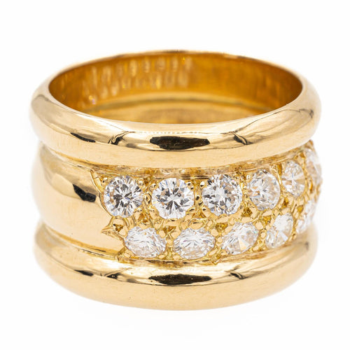 Bague 53 Bague Bandeau Or jaune Diamant 58 Facettes 2201583CN