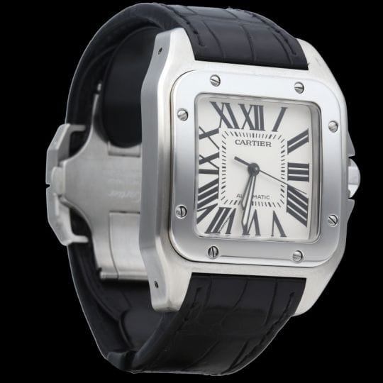 Montre Cartier Montre Santos 100 Xl 58 Facettes MT40121