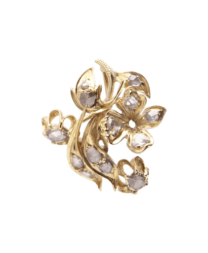 Pendant Pendant 18K Yellow Gold Diamonds 58 Facettes BO220747/FLEURDEPOQUE