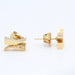 Boucles d'oreilles boucles d'oreilles en or jaune avec diamants 58 Facettes E363106B