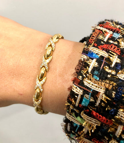 Bracelet Bracelet Or jaune Diamants 58 Facettes